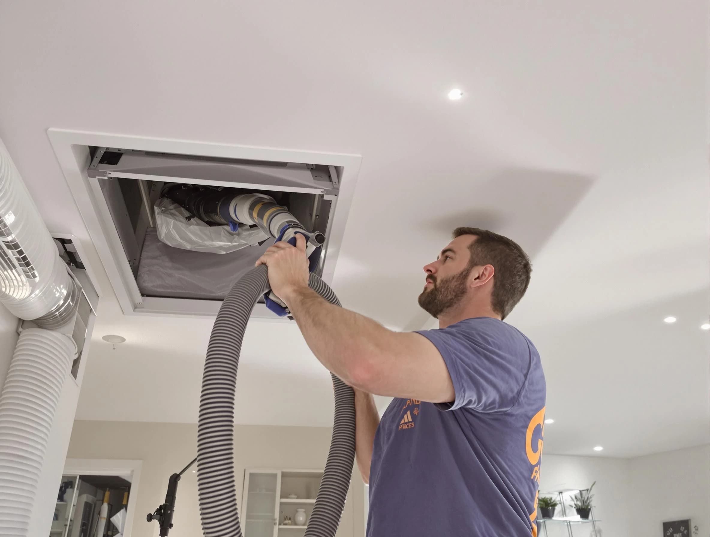 Precision indoor duct cleaning by Holt Air Duct Cleaning in Holt