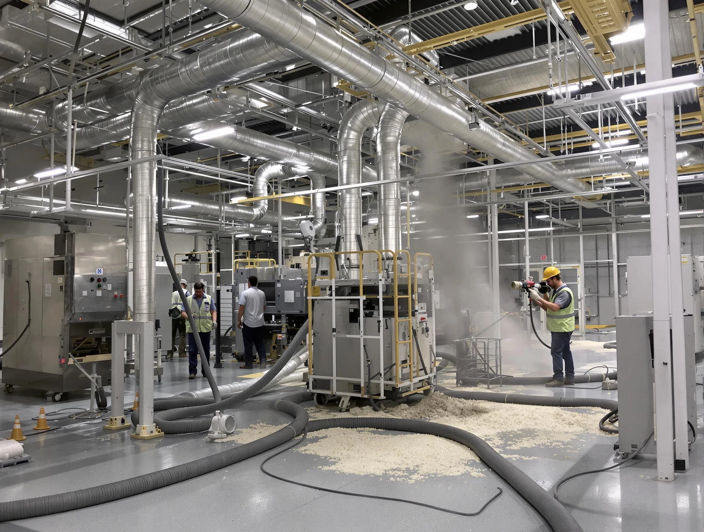 Heavy-duty industrial duct cleaning by Holt Air Duct Cleaning in Holt