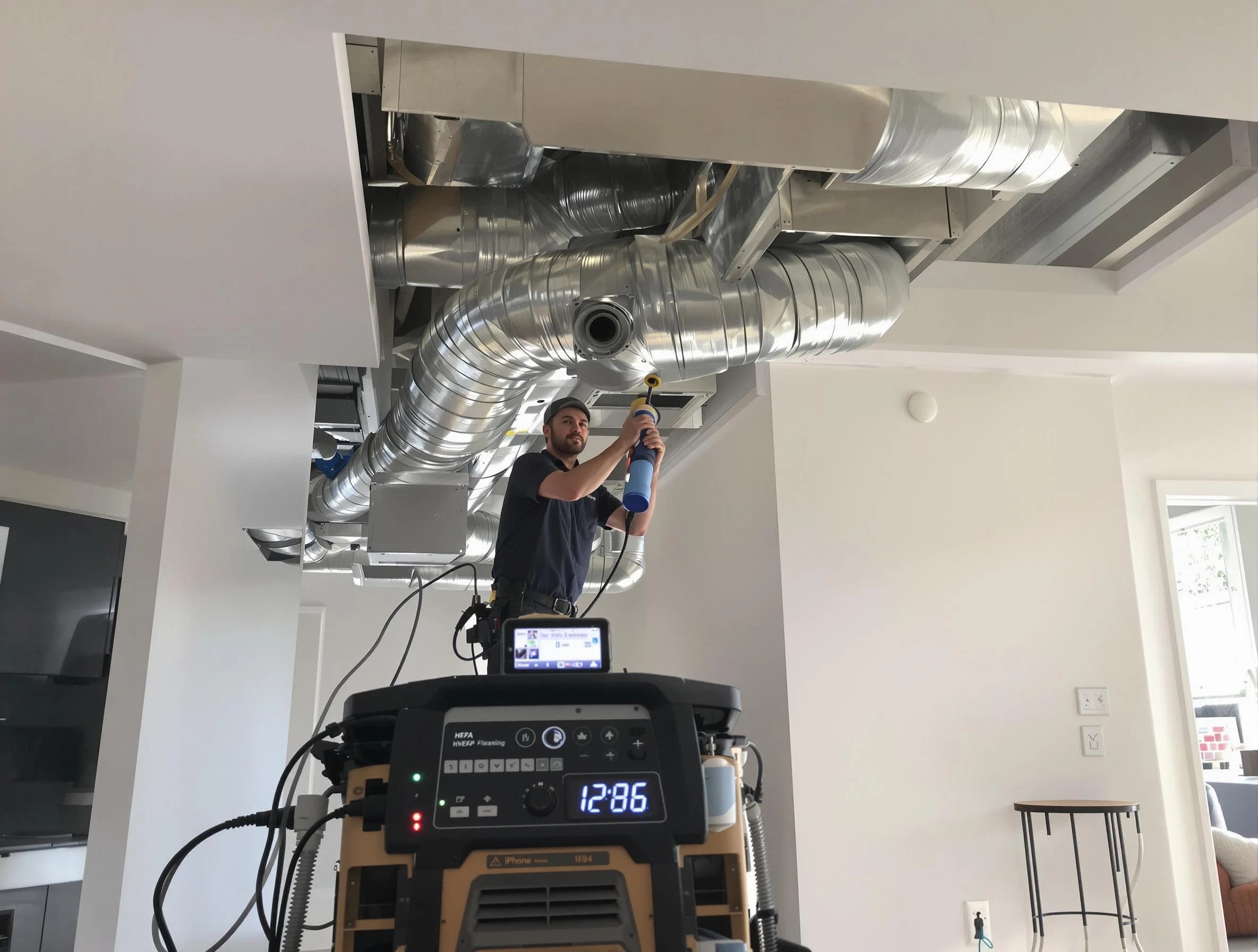 Advanced pure air duct cleaning by Holt Air Duct Cleaning in Holt