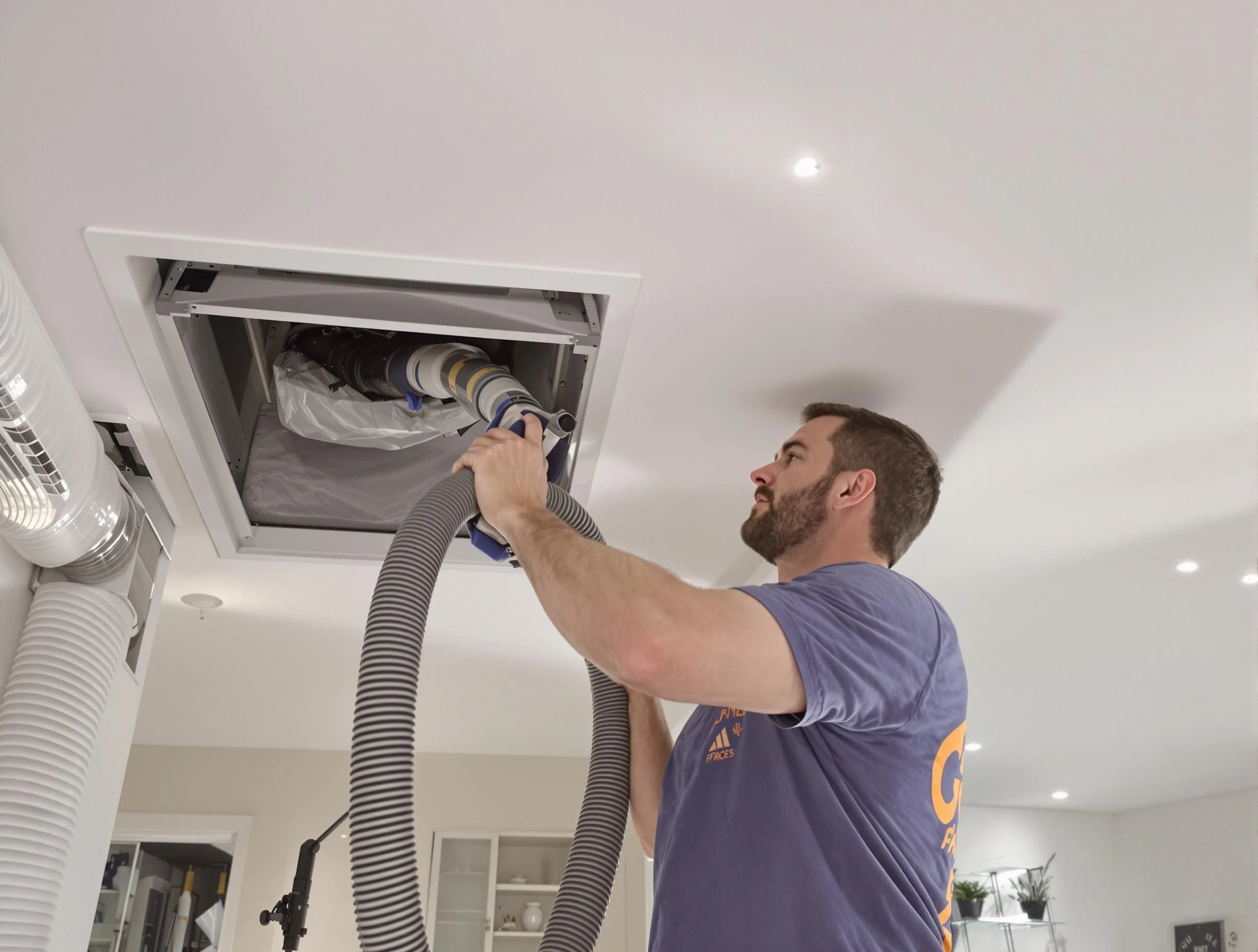 Precision indoor duct cleaning by Holt Air Duct Cleaning in Holt