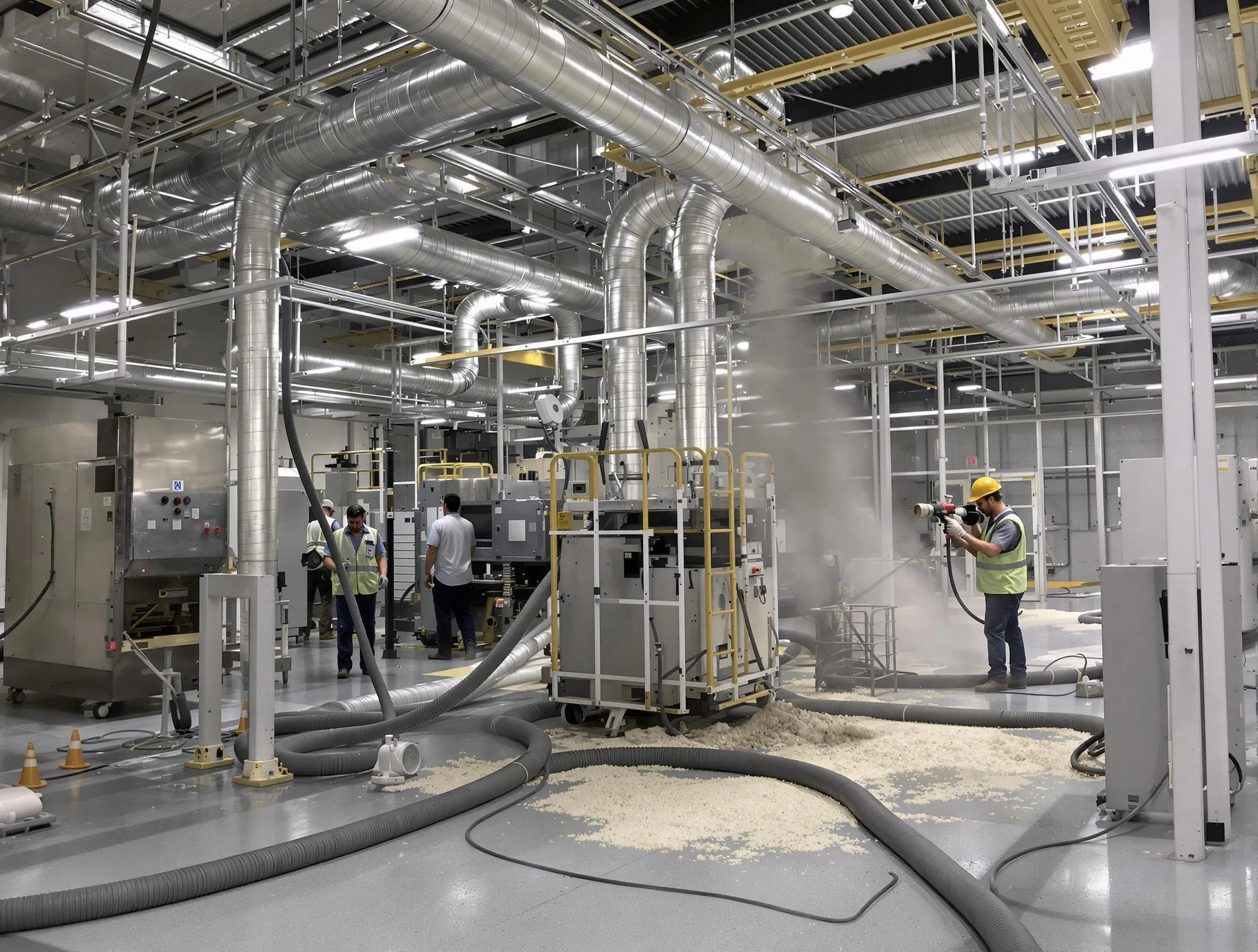 Heavy-duty industrial duct cleaning by Holt Air Duct Cleaning in Holt